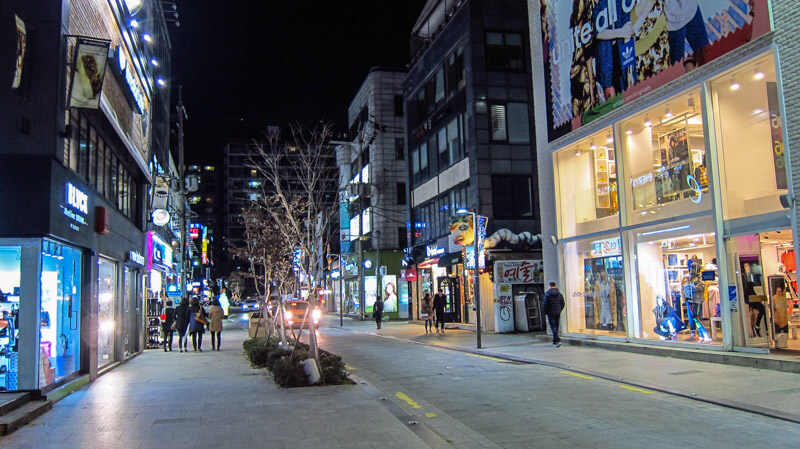 Район Apgujeong в Сеуле